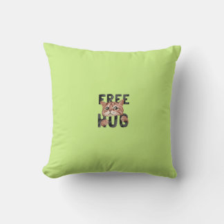 Almofada Travesseiro de Design de Hug Gratuito | Cozy Felin