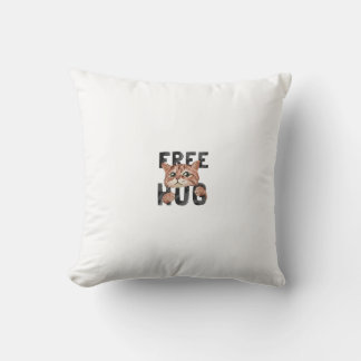 Almofada Travesseiro de Design de Hug Gratuito | Cozy Felin