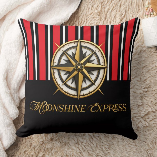 Almofada Travesseiro de Design Original Moonshine Express! (Cobertor)