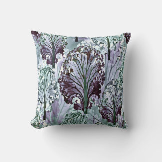 Almofada Travesseiro de Design Roxo/Turquesa
