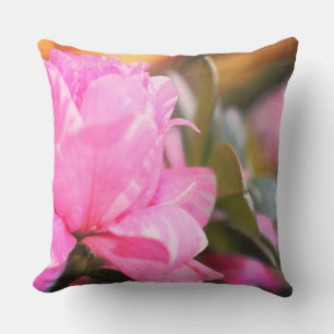 Almofada Travesseiro de Destaque Azalea Rosa
