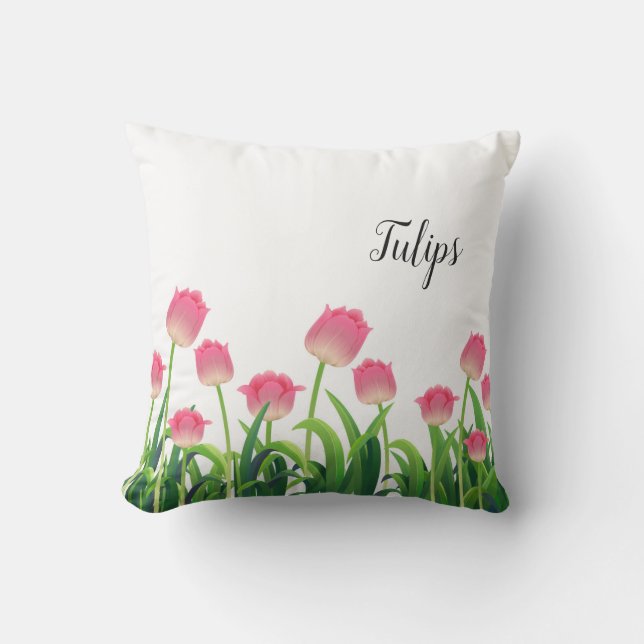 Almofada Travesseiro de Destaque do Jardim Externo (Frente)