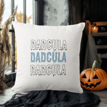 Travesseiro de Dia das Bruxas Azul Dadcula - Spook