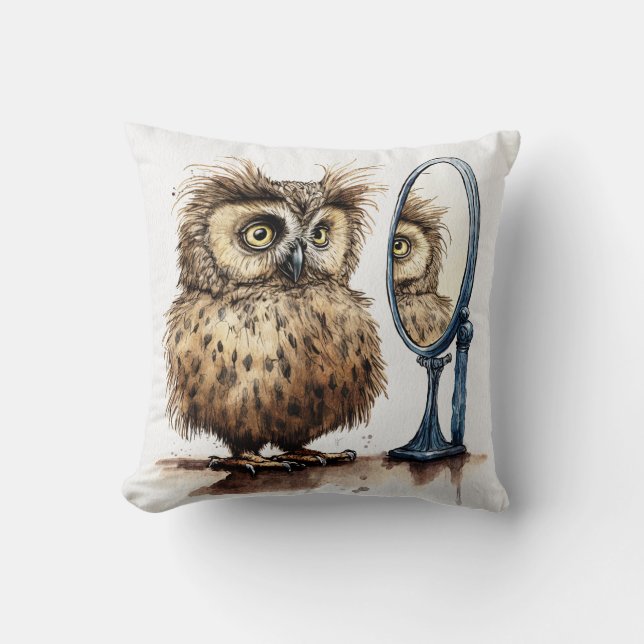 Almofada Travesseiro de Dia do Cabelo Mau (Frente)