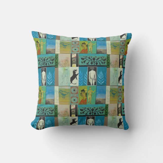 Almofada Travesseiro de duas pinturas (Frente)