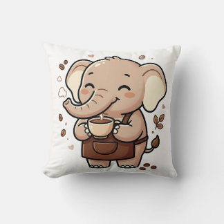 Almofada Travesseiro de Elefante Kawaii