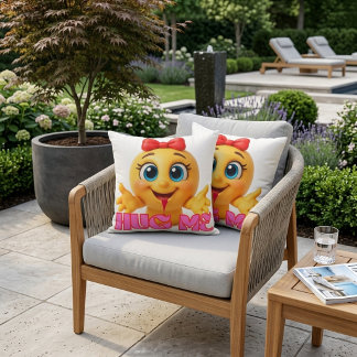 Almofada Travesseiro de Emoji Fofo – Decoração de Casa com