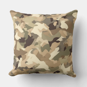 Almofada Travesseiro de Ênfase Camo Militar