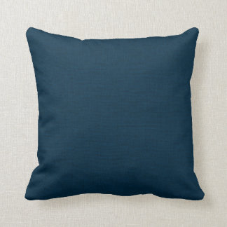 Almofada Travesseiro de Ênfase Russo Azul Faux Burlap