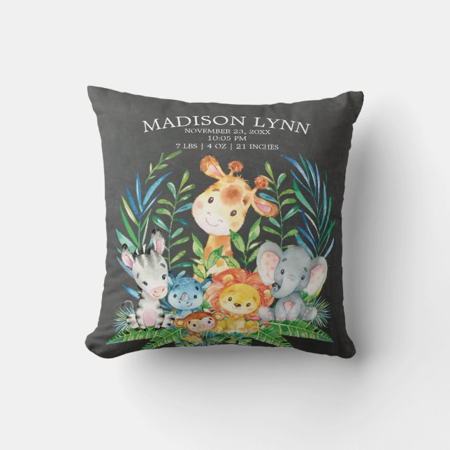 Almofada Travesseiro de Estórias de Nascimento da Garota Sa (Frente)