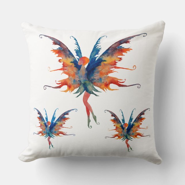 Almofada Travesseiro de Fadas 51 cm x 51 cm (Frente)