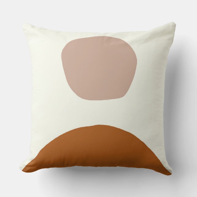 Almofada travesseiro de fezes e ferrugem para dormitório (Frente)