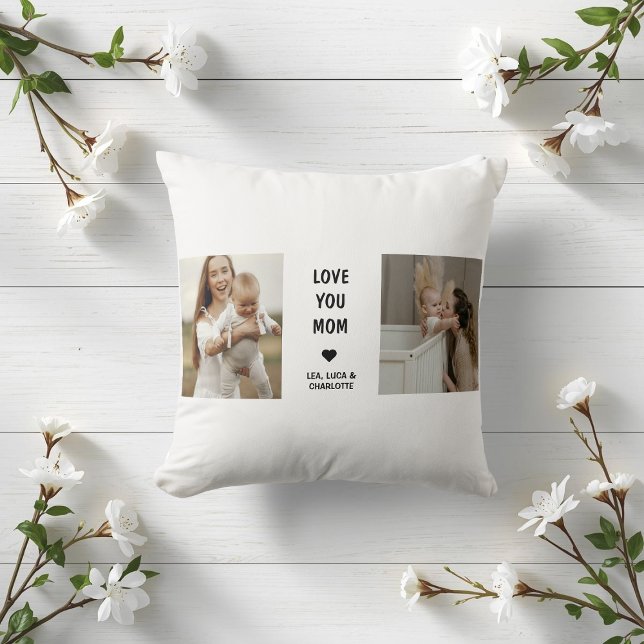 Almofada Travesseiro de Foto Personalizado Moderno para Mam (Criador carregado)