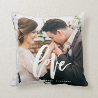 Travesseiro de Fotografia de Casamento Personaliza