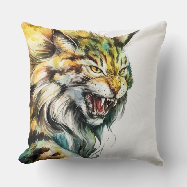 Almofada Travesseiro de Gato Lush Decano para Gatos de Gato (Frente)