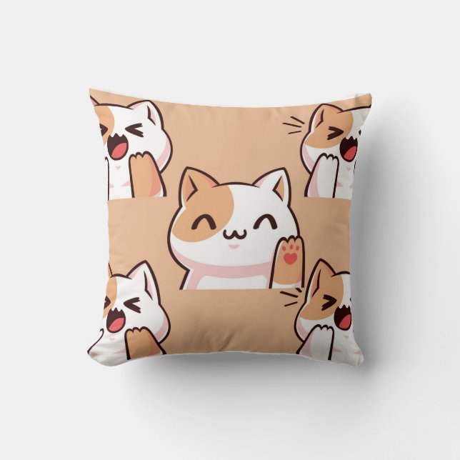 Almofada Travesseiro de gatos (Frente)