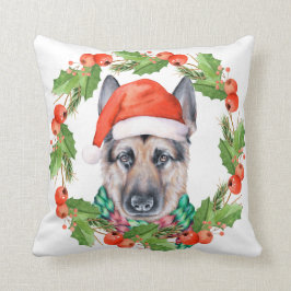 Almofada Travesseiro de German shepherd de férias