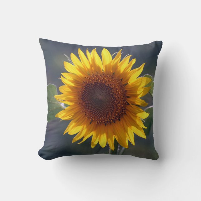 Almofada Travesseiro de girassol (Frente)