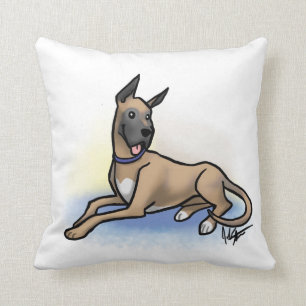 Almofada Travesseiro de great dane