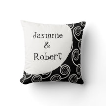 Travesseiro de Guarda- de Casamento de Monograma B