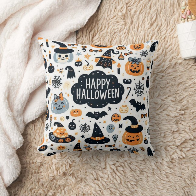 Almofada travesseiro de halloween (Cobertor)