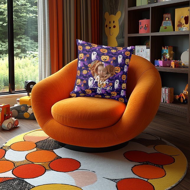 Almofada Travesseiro de Halloween Personalizado com Fantasm (Criador carregado)