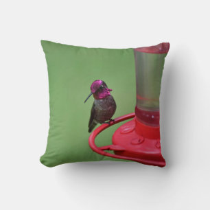Almofada Travesseiro de Hummingbird de Male Anna