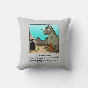 Almofada Travesseiro de Humor Engraçado Veterinário