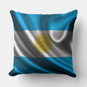 Almofada Travesseiro de Linha do Sinalizador Argentina