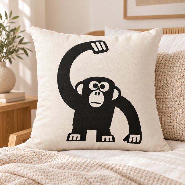 Almofada Travesseiro de Macaco Lutador (Criador carregado)