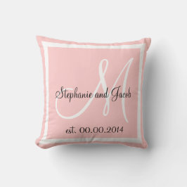 Almofada Travesseiro de manutenção do Casamento Rosa-Rosa c