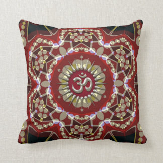 Almofada TRAVESSEIRO de Meditação Geo-Magia Yoga Cushion OM