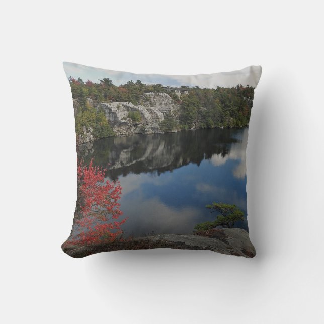Almofada Travesseiro de Minnwaska do lago (Frente)