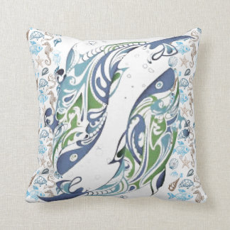 Almofada Travesseiro de MoJo do americano da vida marinha