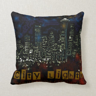 Almofada travesseiro de MoJo do americano das luzes da