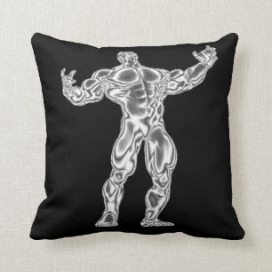 Almofada Travesseiro de MoJo do americano do Bodybuilder do