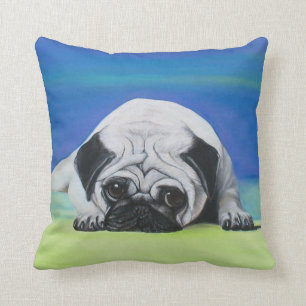 Almofada Travesseiro de MoJo do americano do cão do Pug