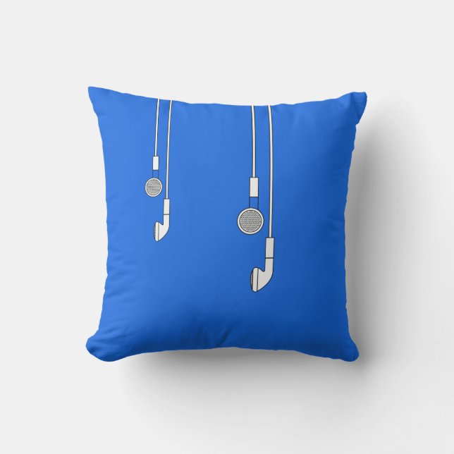 Almofada Travesseiro de Mojo do americano dos fones de (Frente)