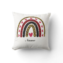 Travesseiro de Namorados editável: O arco-íris do 