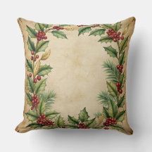 Travesseiro de natais vintages - Design de feriado