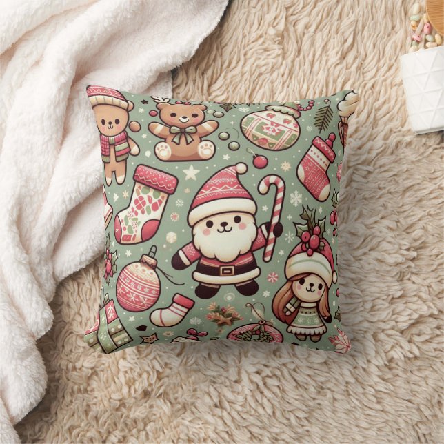 Almofada travesseiro de natal (Cobertor)