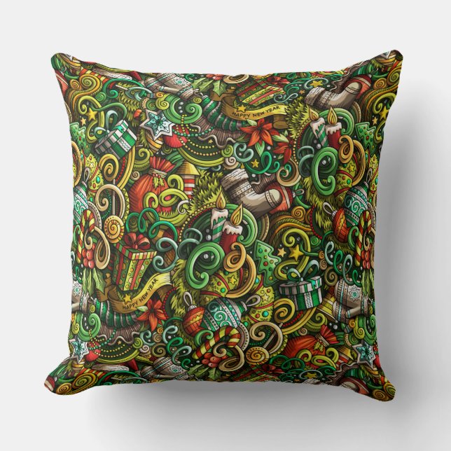 Almofada Travesseiro de Natal (Frente)