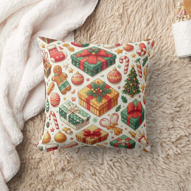 Almofada travesseiro de natal (Cobertor)