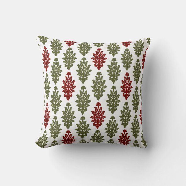 Almofada Travesseiro de Natal Red/Green Designer (Frente)