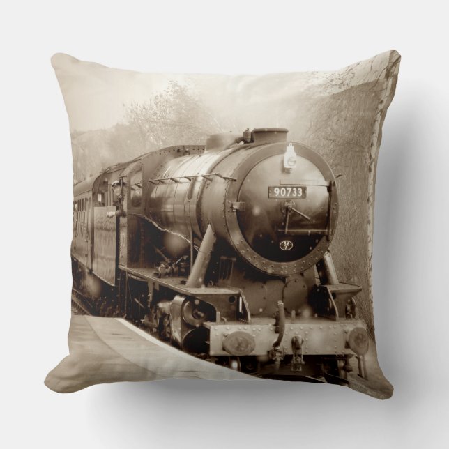 Almofada Travesseiro de opções de imagem do comboio 21-22 (Frente)