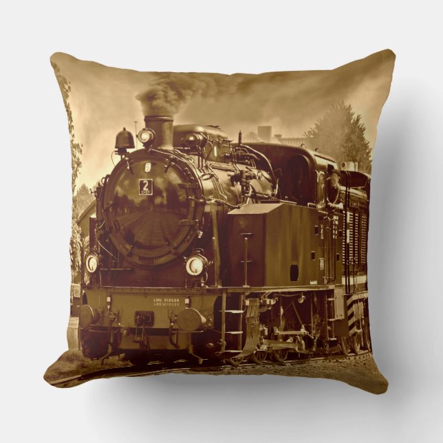 Almofada Travesseiro de opções de imagem do comboio 38-39 (Frente)