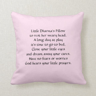 Almofada Travesseiro de oração para crianças