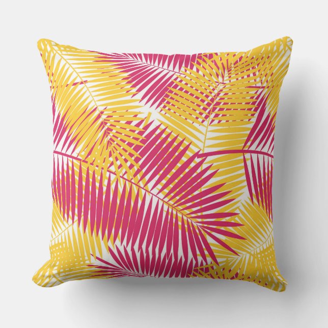 Almofada Travesseiro de Palms Throw (Frente)