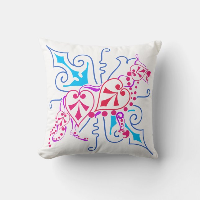 Almofada Travesseiro de pastor alemão (Frente)