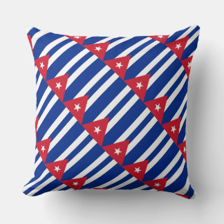 Almofada Travesseiro de Paul McGehee "Bandeira Cubana"